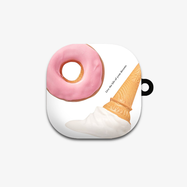[버즈 라이브 케이스]도넛 앤 콘
