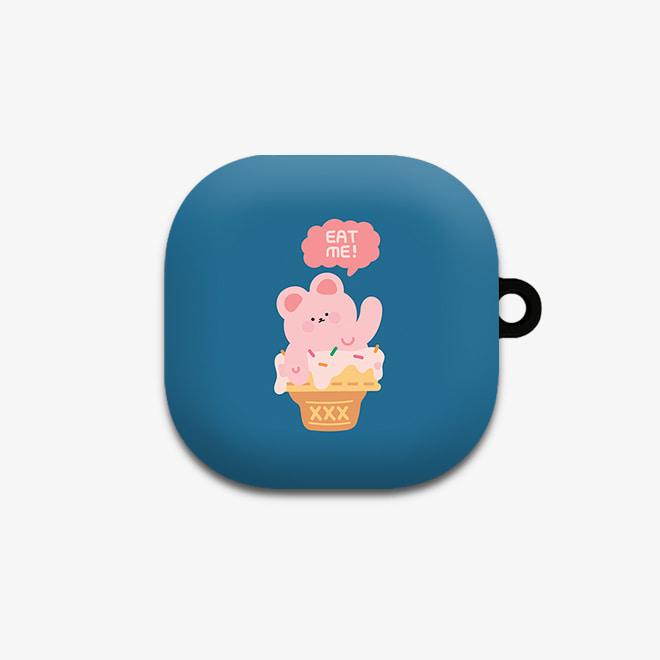 [버즈 라이브 케이스]딸기 아이스크림곰