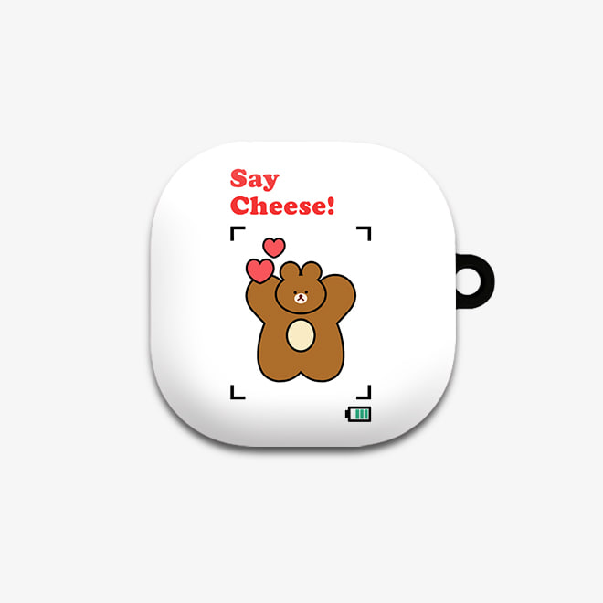 [버즈 라이브 케이스]Say Cheese! 곰