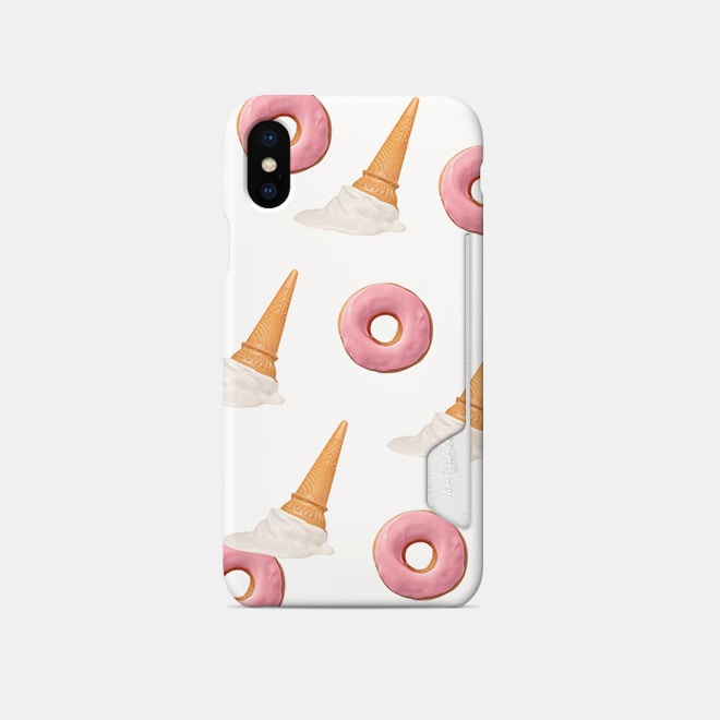 [카드하드]패턴 도넛 앤 콘 케이스