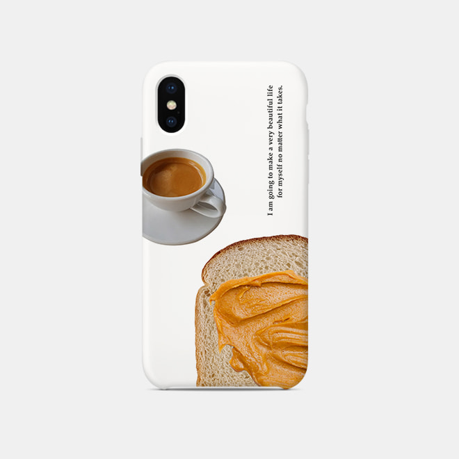 [하드]커피,식빵,땅콩버터 케이스