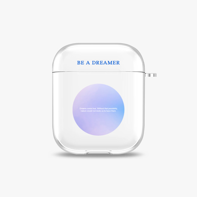 [에어팟 투명 하드케이스]Blue Daydream