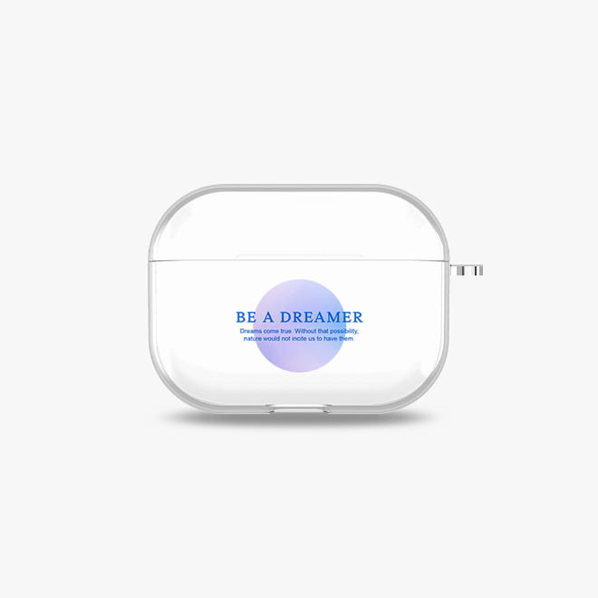 [에어팟 프로/3세대 투명 하드케이스]Blue Daydream