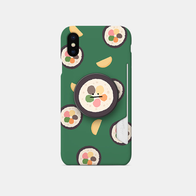 [스마트톡 카드 하드케이스]말랑분식 김밥